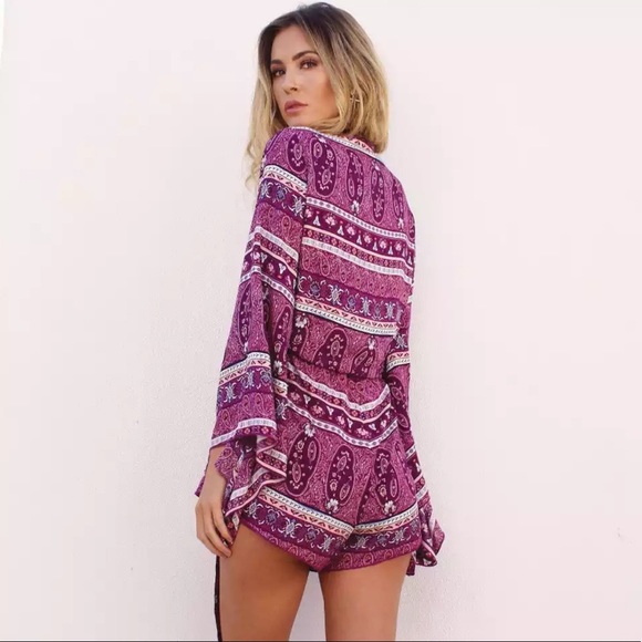 boho romper - Picture 3 of 5